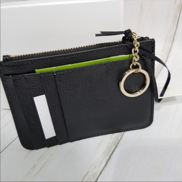 NWT Kate Spade Laurel Way glitter card holder - Picture 4 of 6